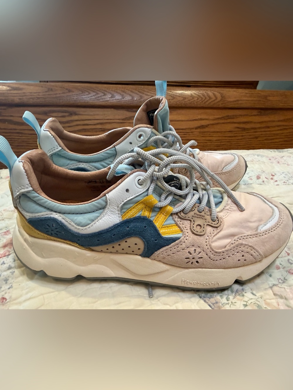 Flower Mountain Yamano 3 Women's Sneakers Suede Nylon